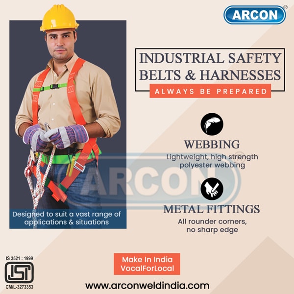 Industrial Safety Belt and Harness