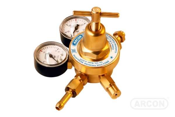 Single Stage Double Gauge CO2 Pressure Regulator Model A-2CO2